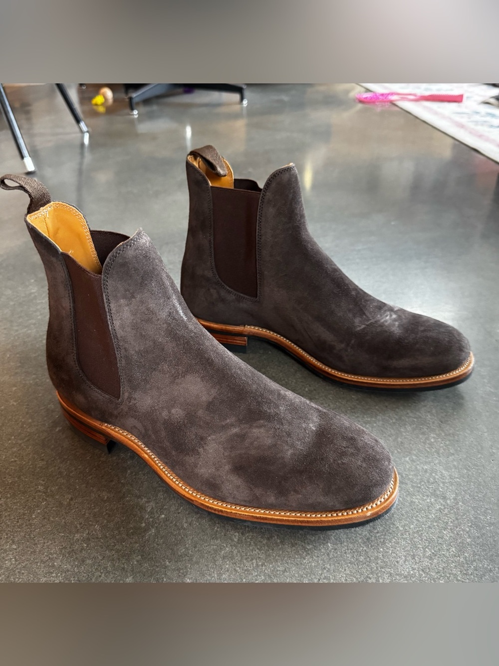 NWT Viberg Chelsea boots